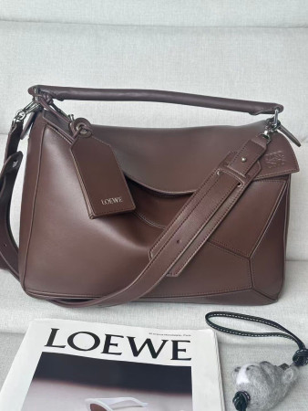 L0ew* large featherlight puzzle bag in nappa lambskin 21.5x33x14.7cm
