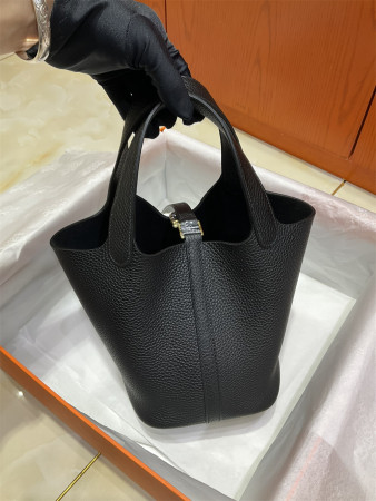 Hermès Picotin 18cm black without original box