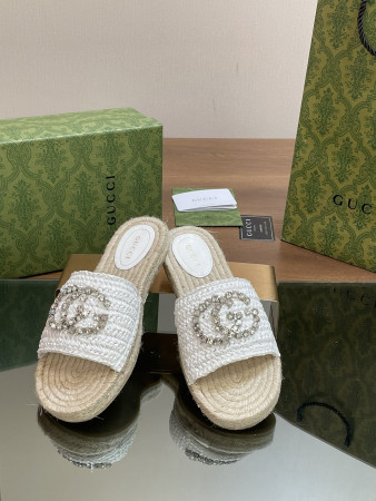 ua G*u*i women's interlocking g espadrille