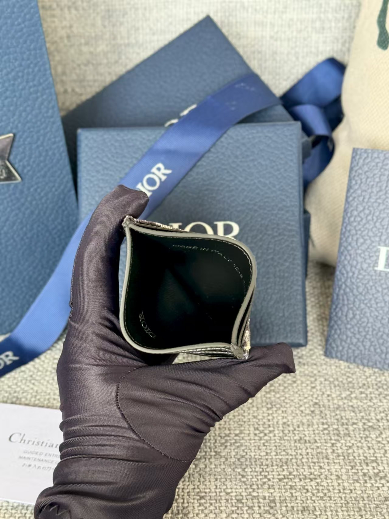 D*or card holder 10x8x0.4cm