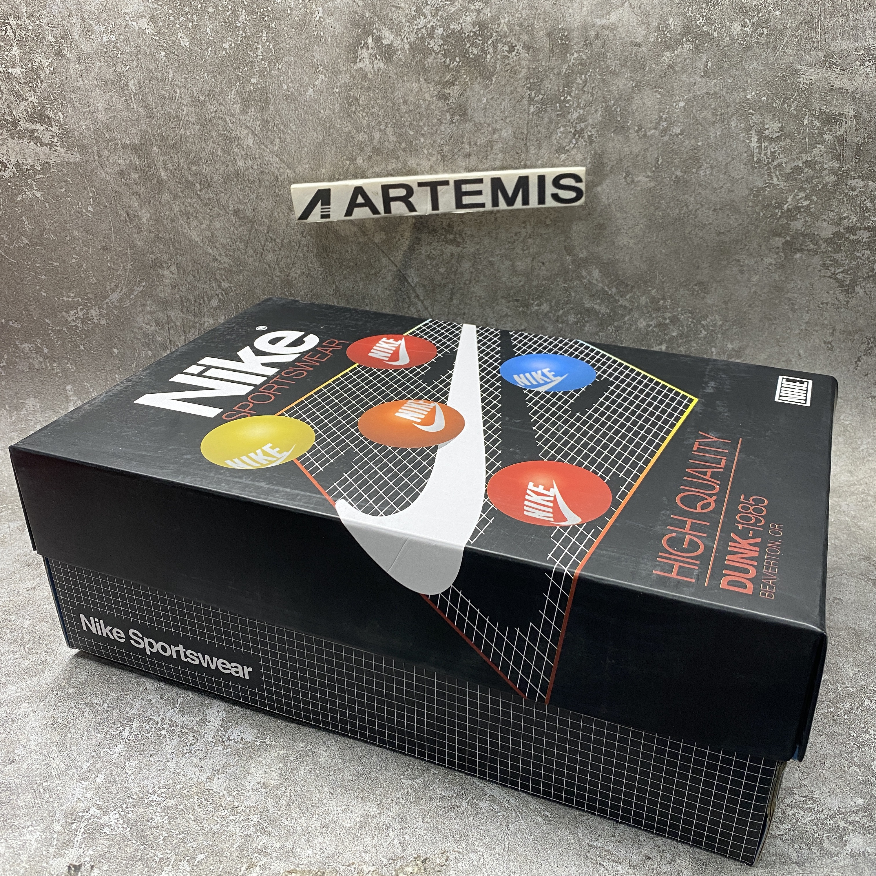 Nike Dunk High 1985 Red Acid Wash