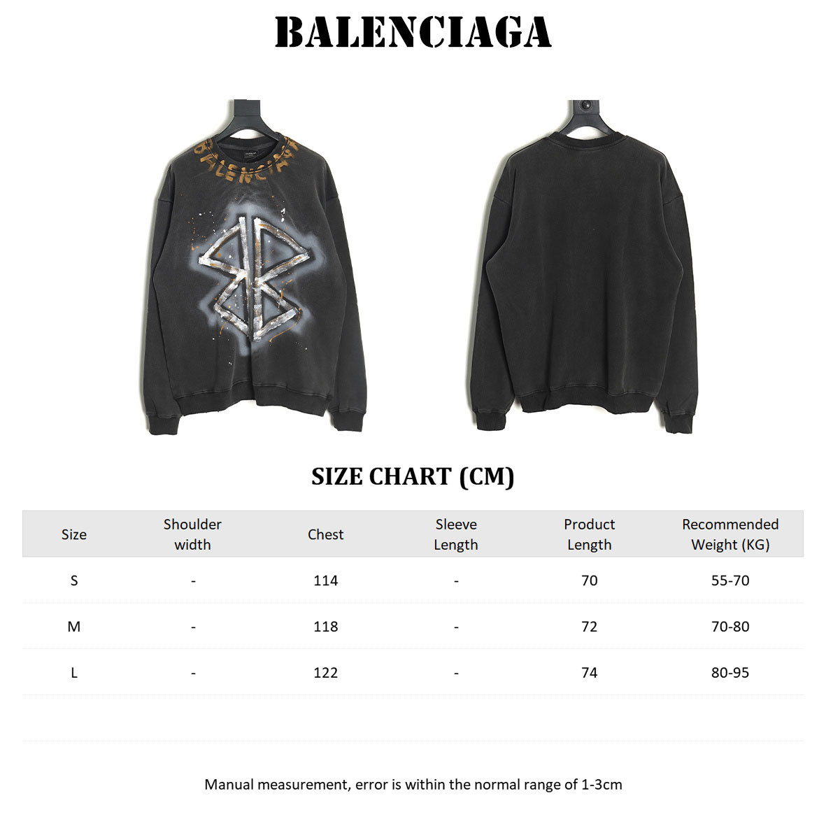 Ba*len*cia*ga hoodies