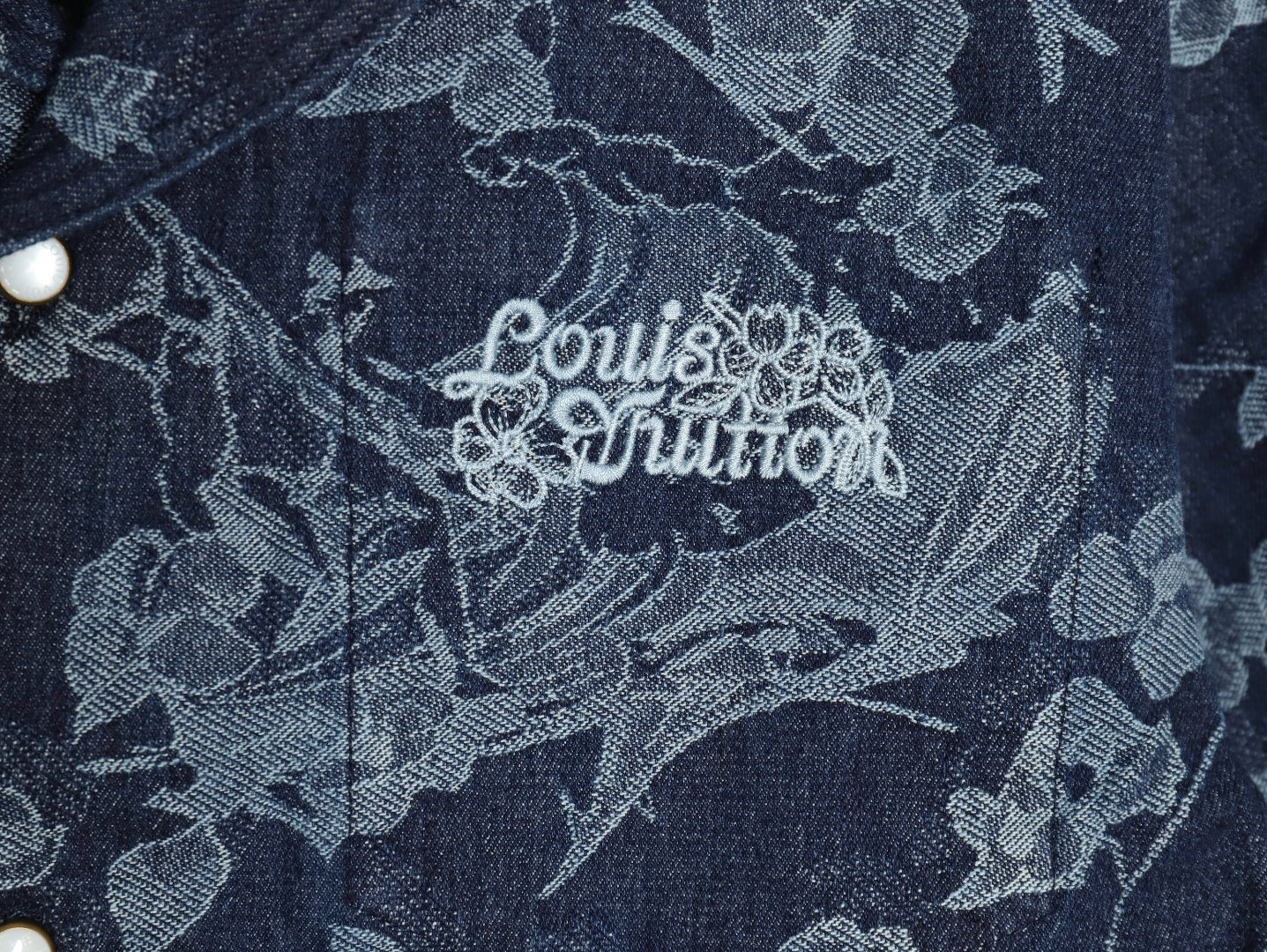 l0*is V*t0n lv 25ss short-sleeved shirts