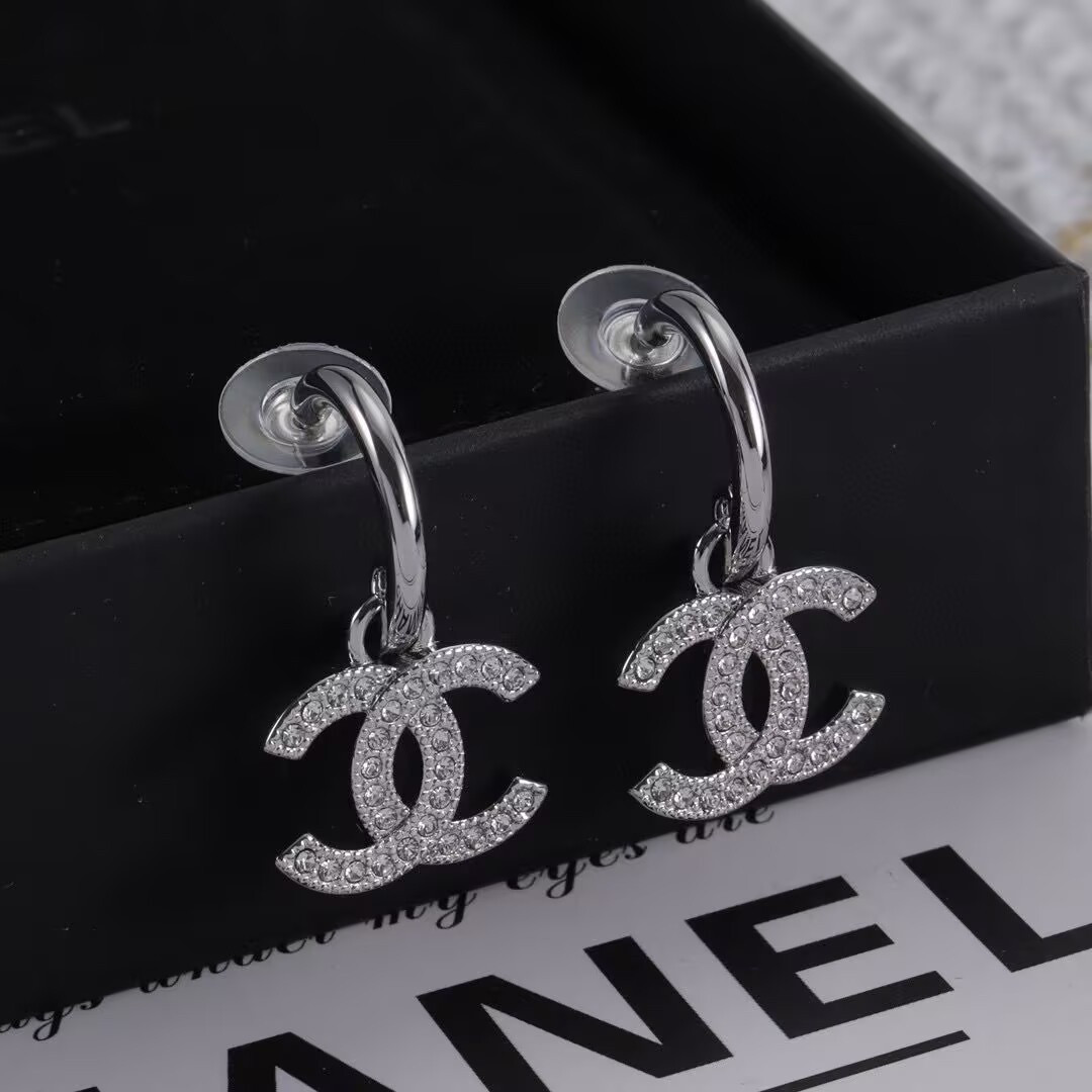 Ch*el earrings
