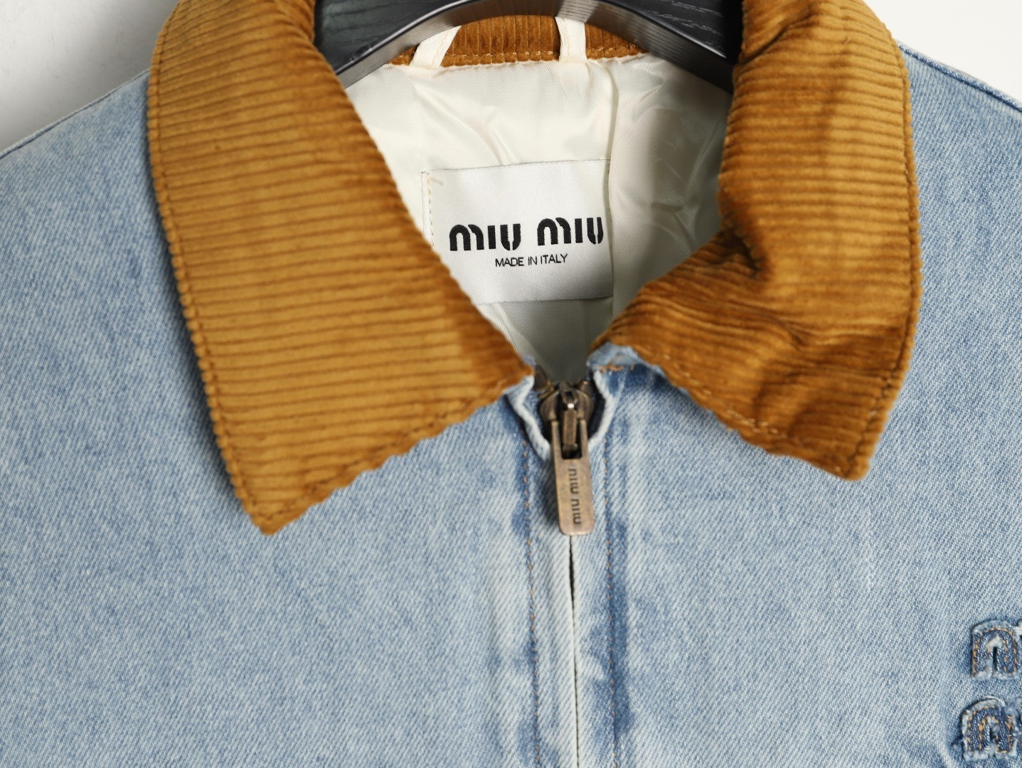 Miu Miu Denim Cotton Jacket