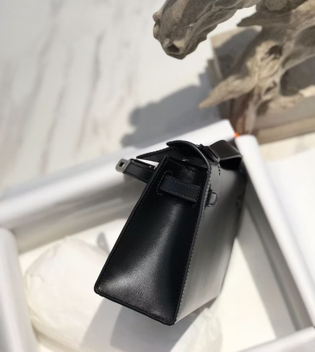 Hermès Kelly 22 Mini Box Leather 22x7x13cm