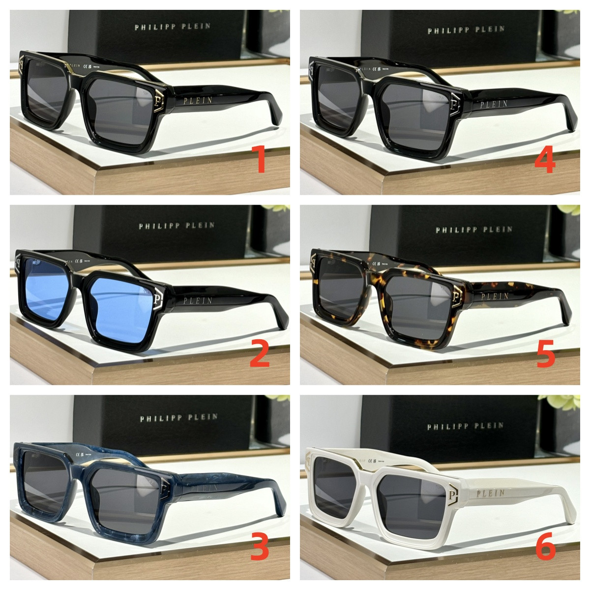 Philipp Plein Glasses SPP005 55-18-14