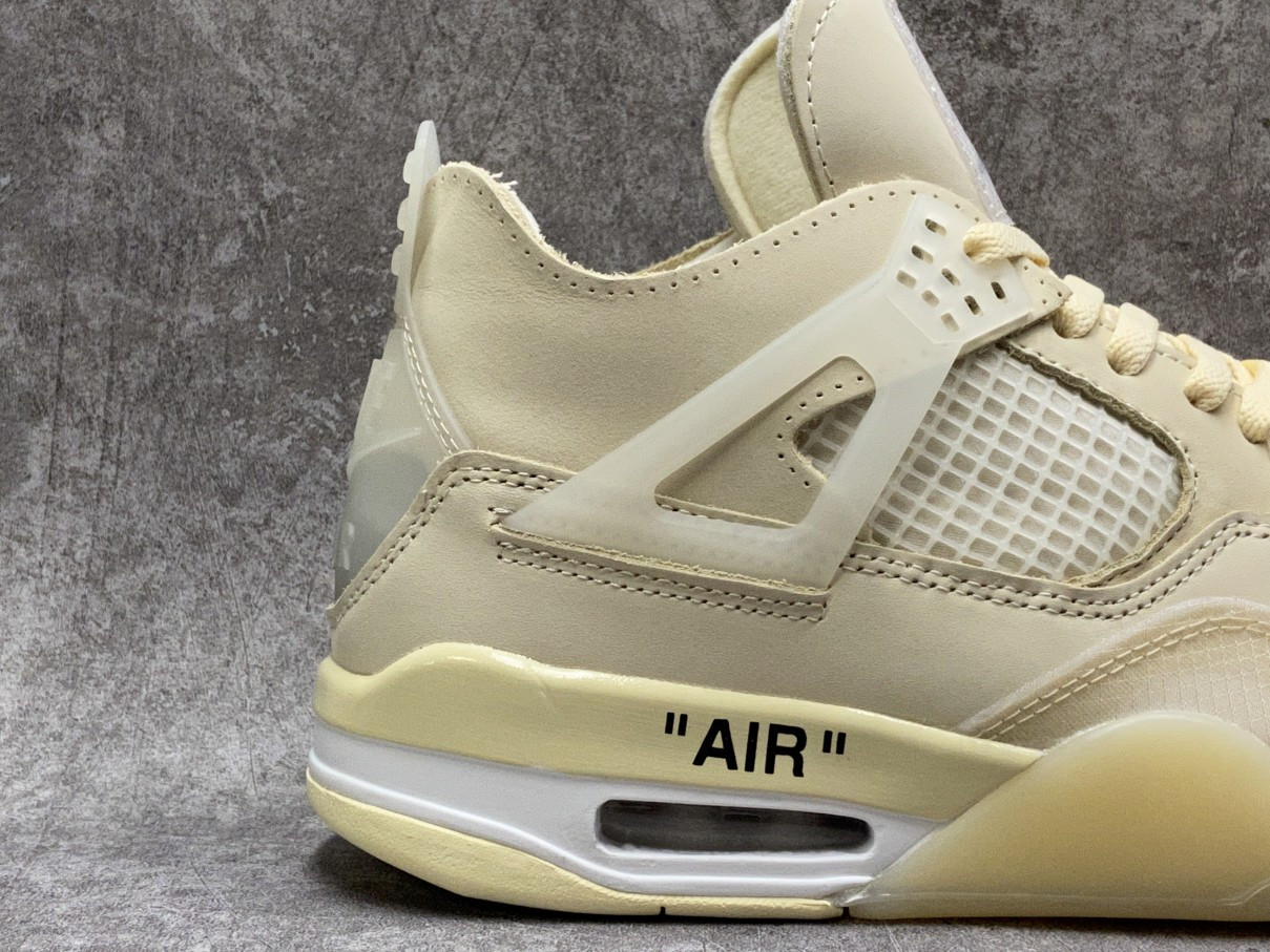 Air Jordan 4 Retro Off-White Sail