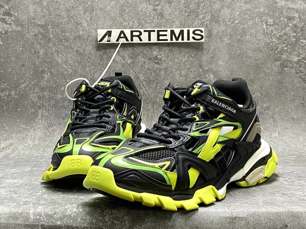 Balenciga Track Black Green