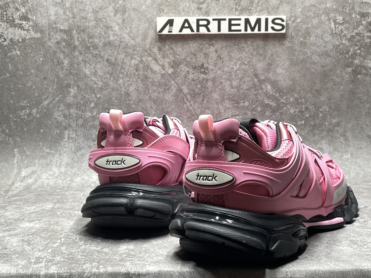 Balenciga Track 3 Pink Black