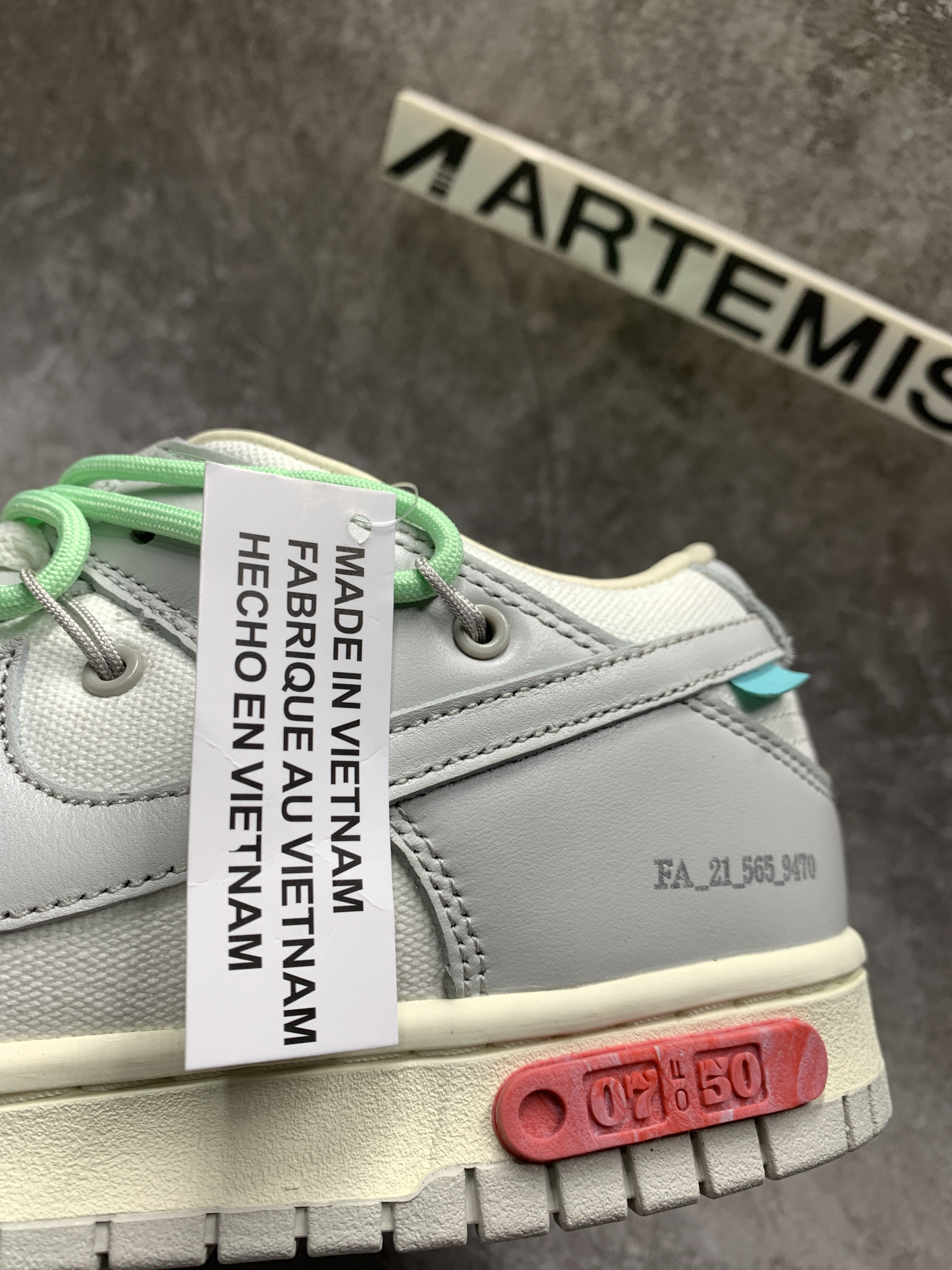 Nike Dunk Low x Off-White ’07 of 50′