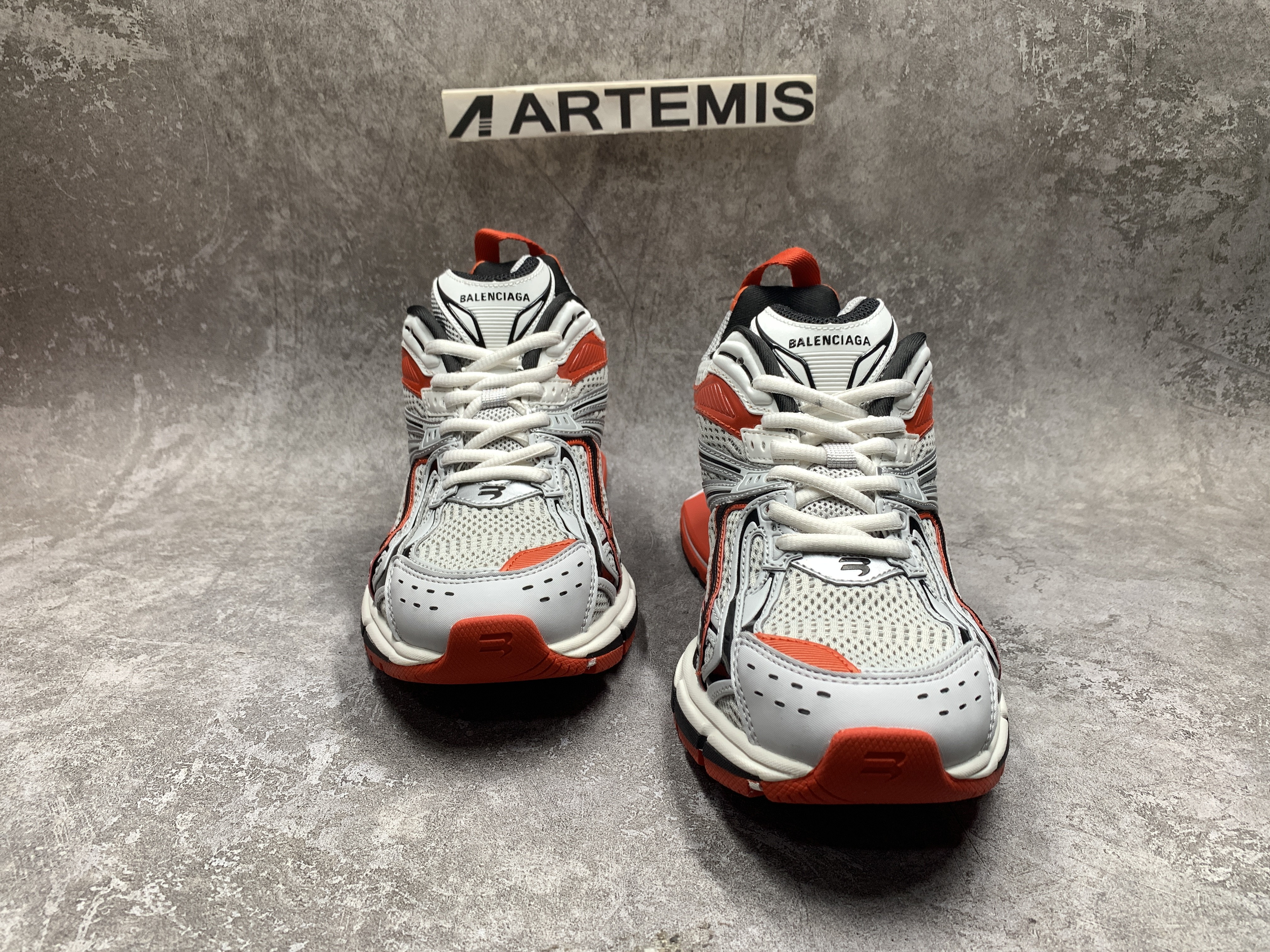 Balenciga X-Pander Sneaker Red Silver