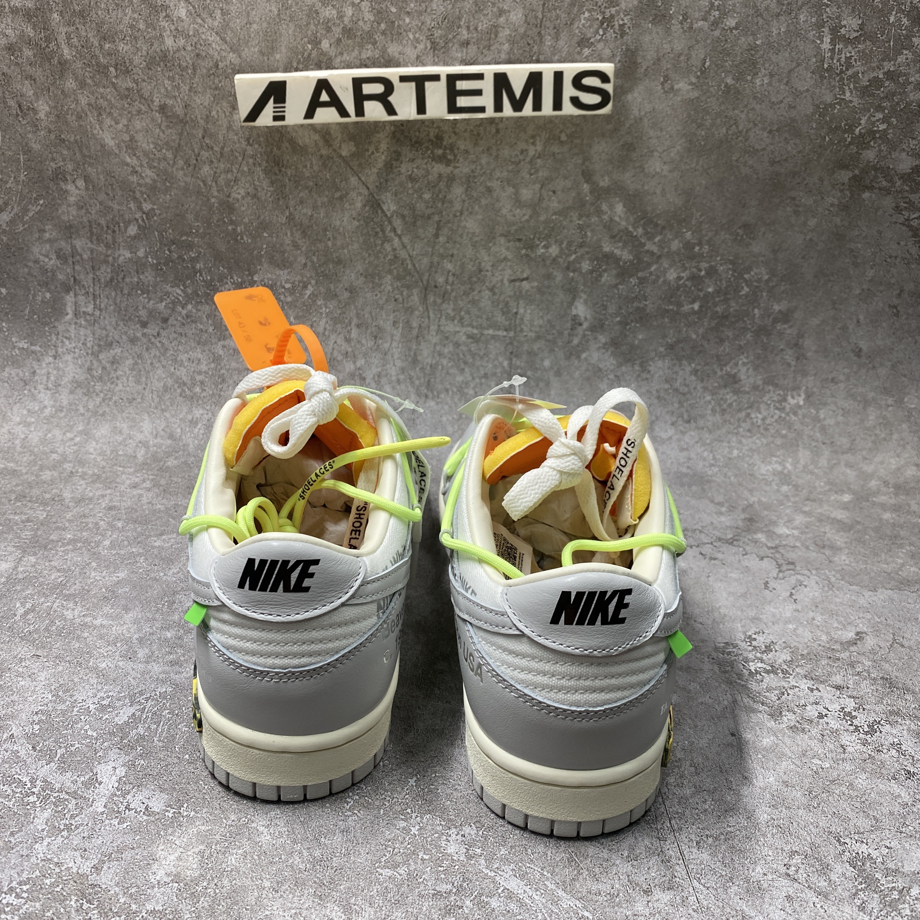 Nike Dunk Low Off-White Lot 43