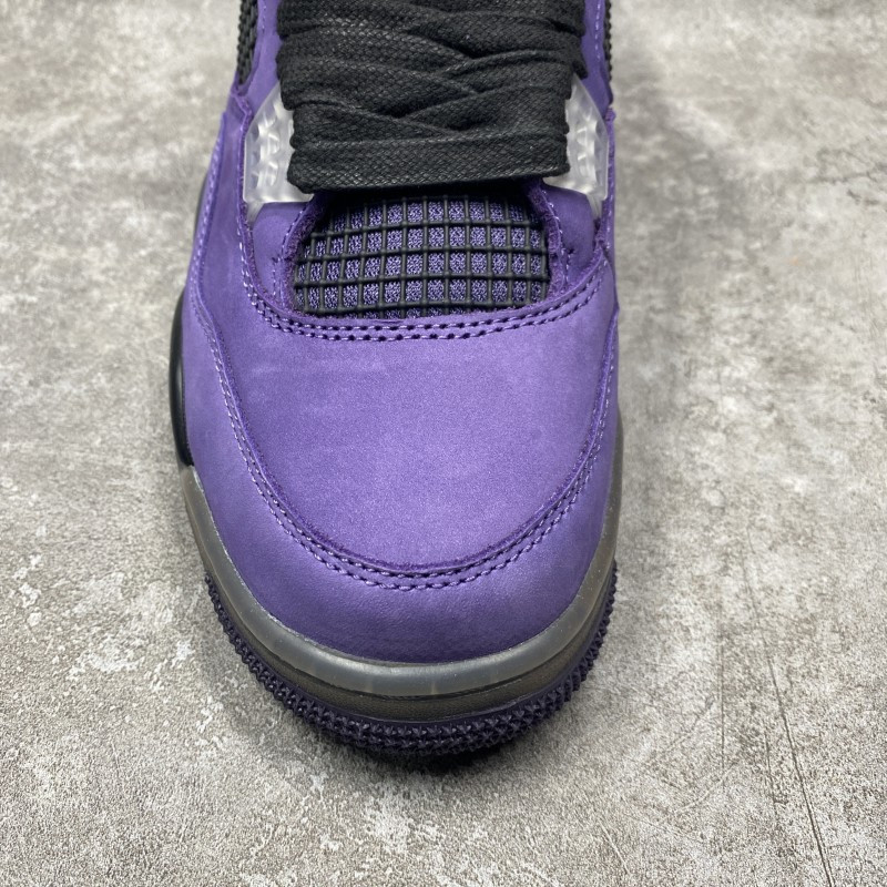 Air Jordan 4 Retro Travis Scott Purple(Friends and Family)