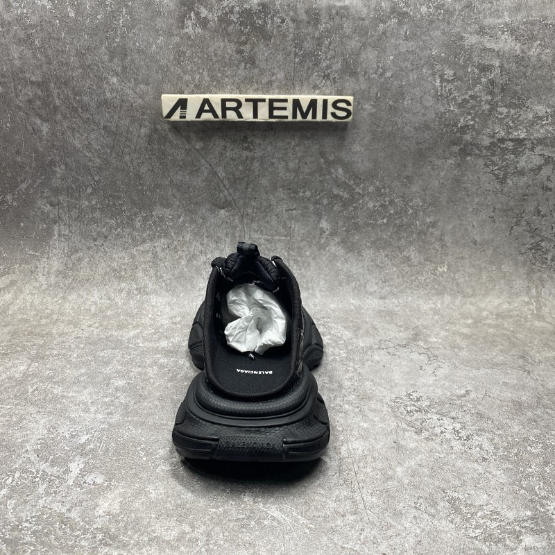 Balenciga 3XL Mule Sneakers in Black