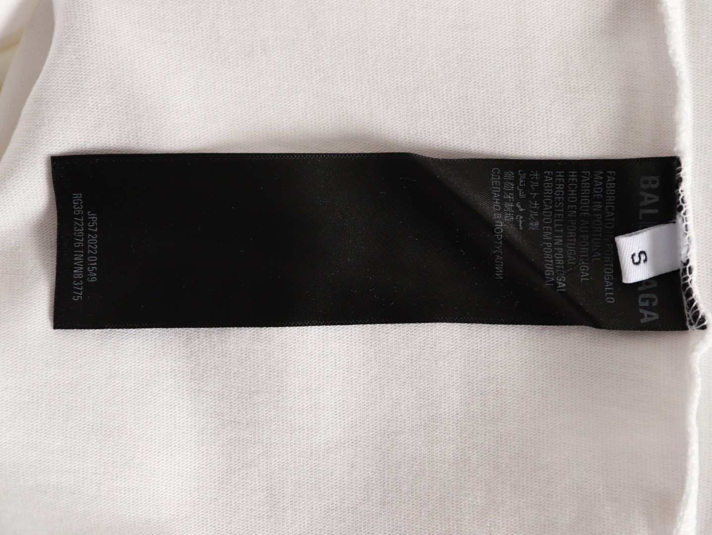 Ba*len*cia*ga 25ss short-sleeved t-shirt