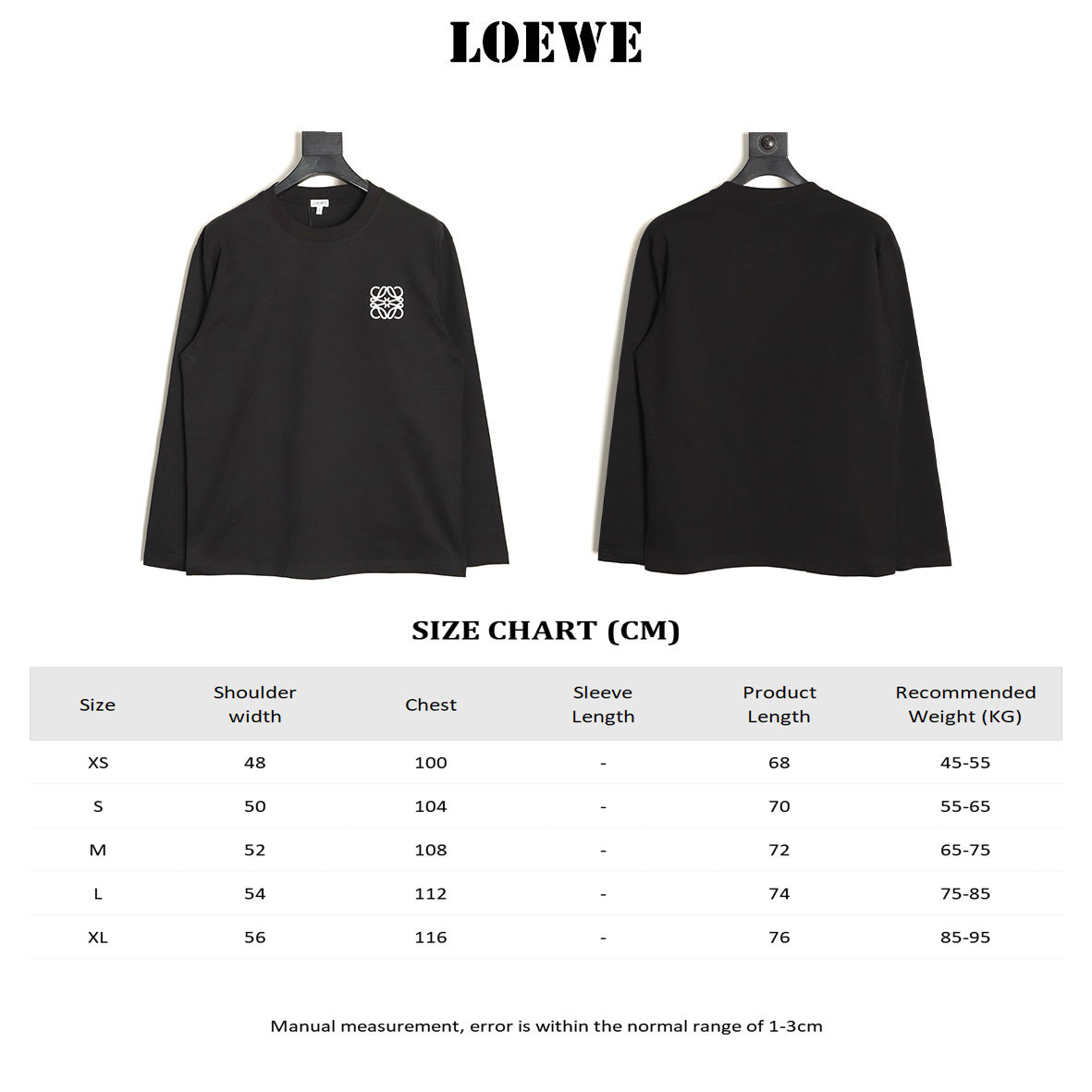 L0ew* long-sleeved t-shirt