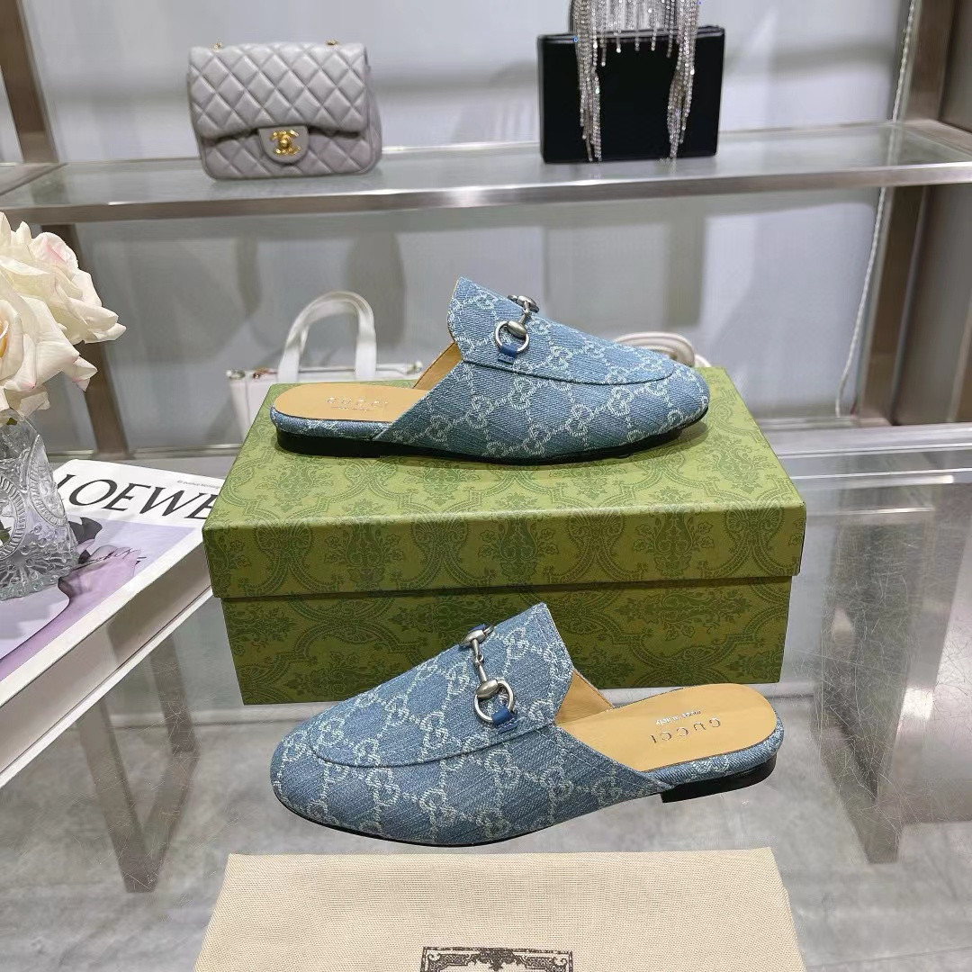 ua G*u*i princetown slipper