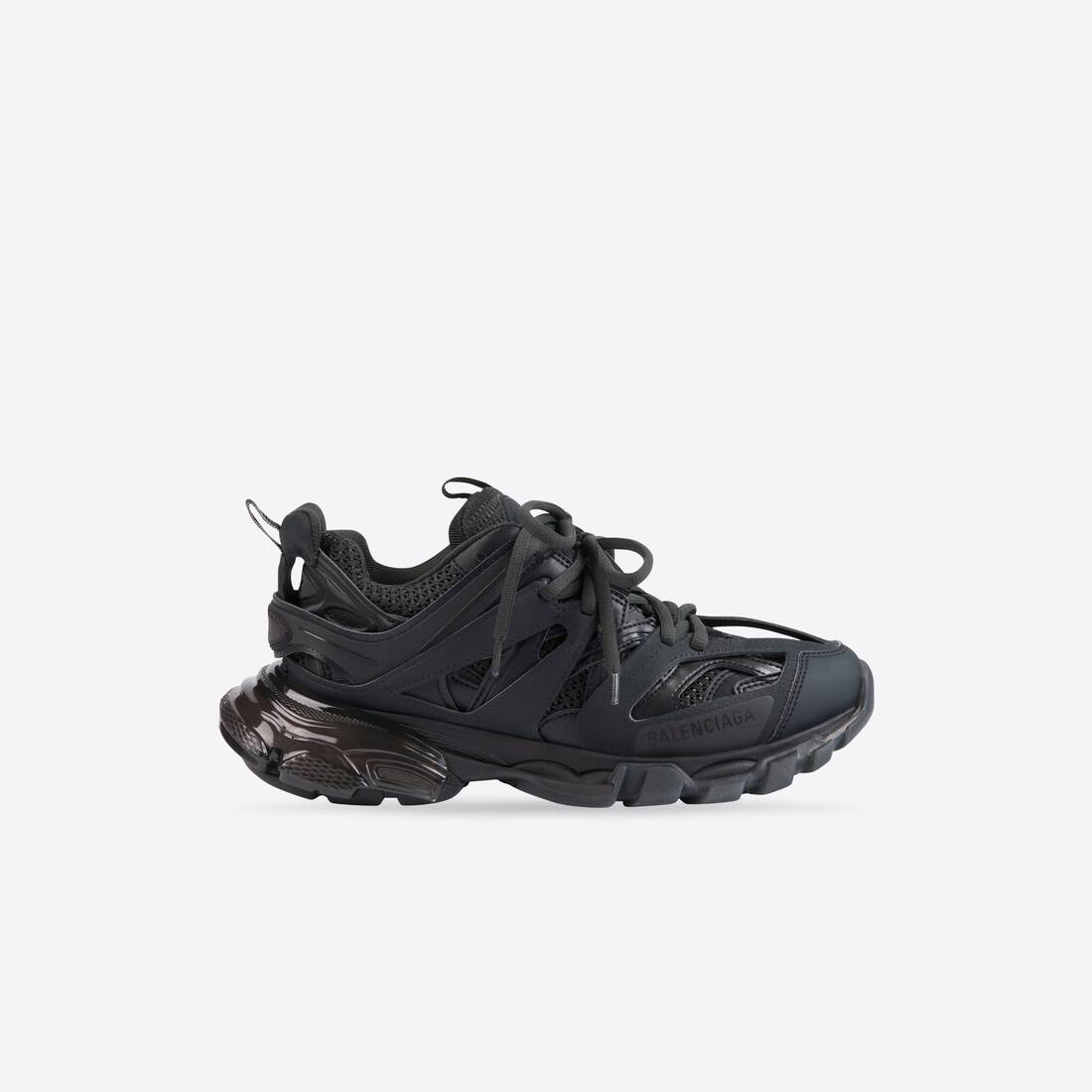 Balenciga Track Clear Sole in Black
