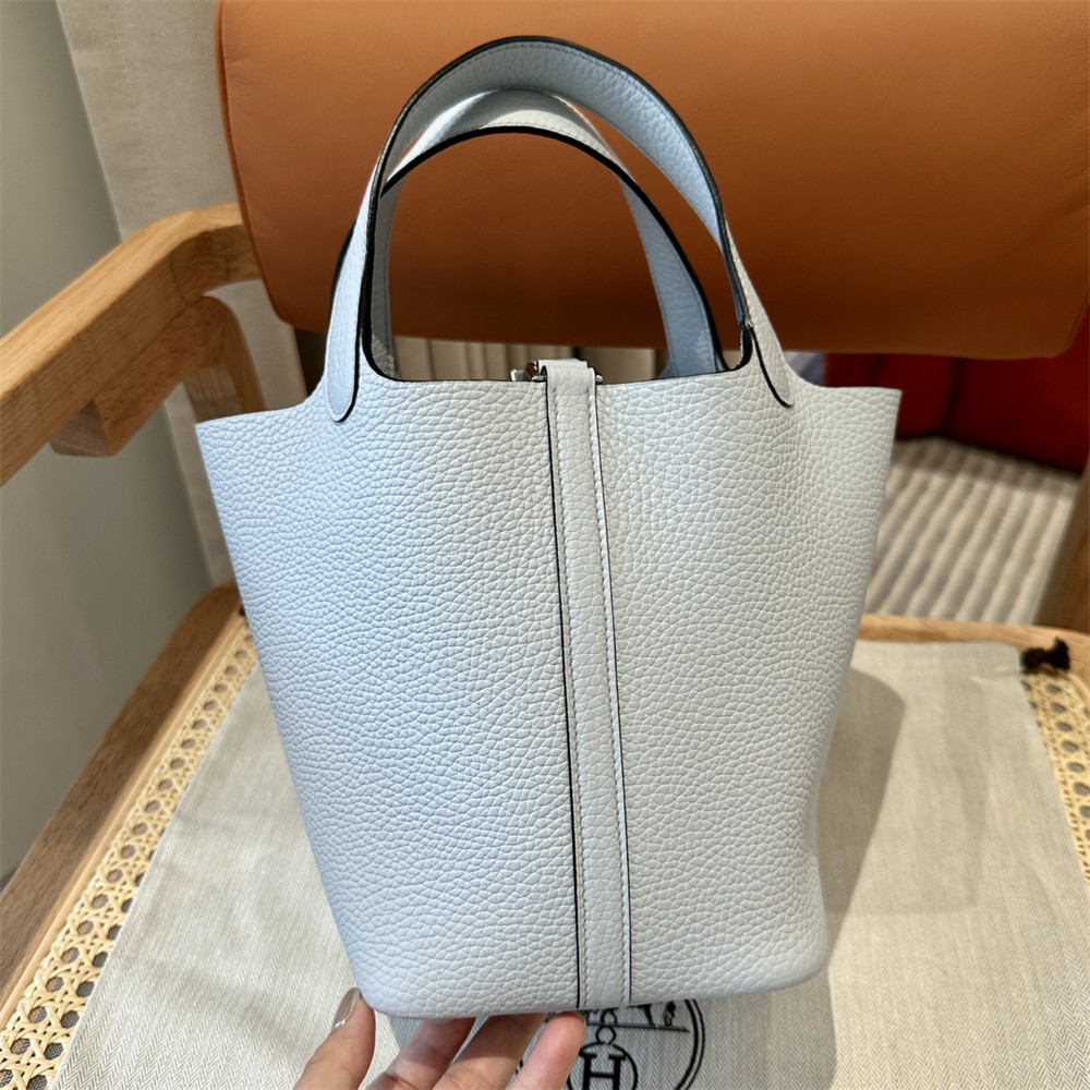 Hermès Picotin 18cm haze blue without original box