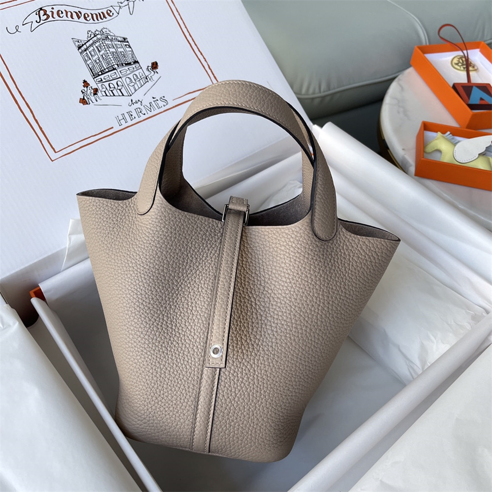 Hermès Picotin 18cm pigeon gray without original box