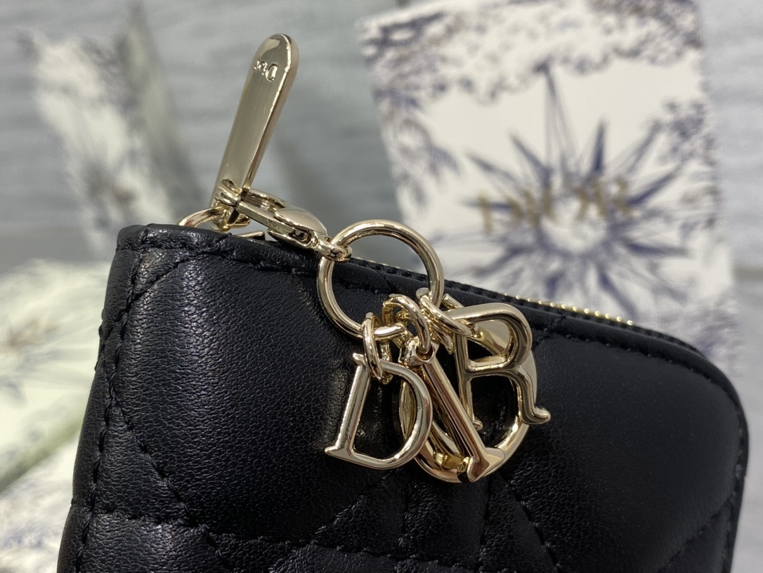 lady D*or voyageur small coin purse card holder