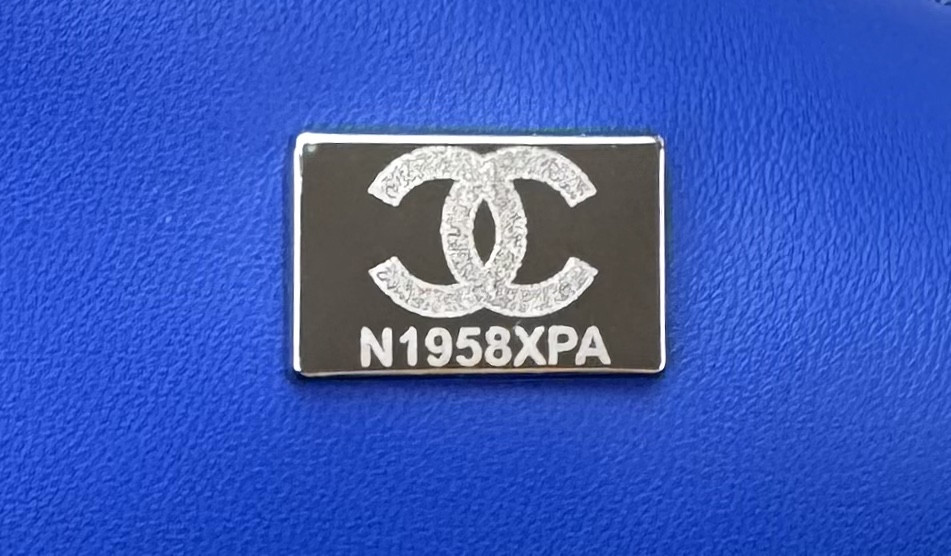 Ch*el classic 11.12 handbag tweed & silver-tone metal 6 × 9.9 × 2.5 in