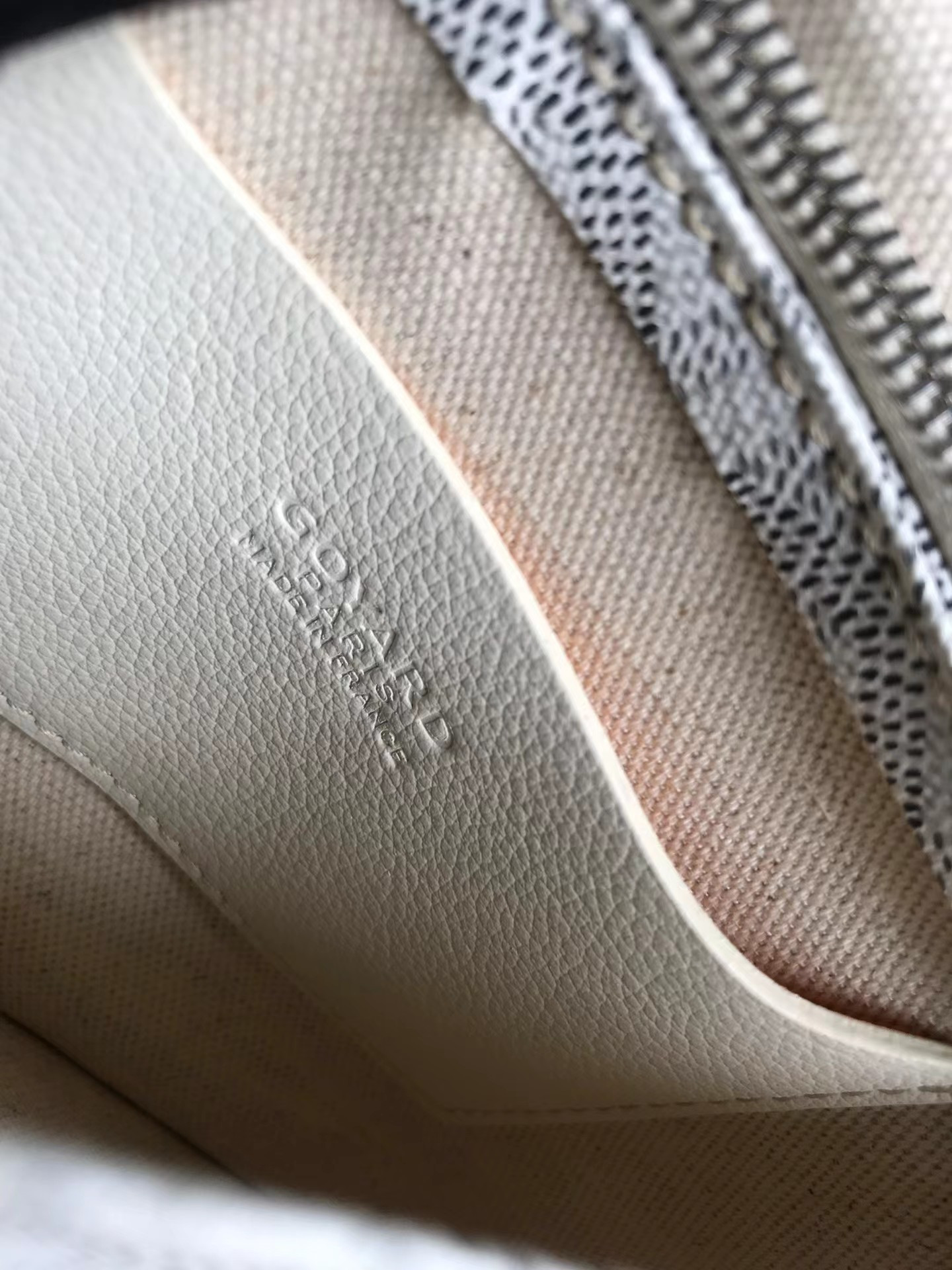 Go*ard plumet pocket wallet 21x14x2.5cm