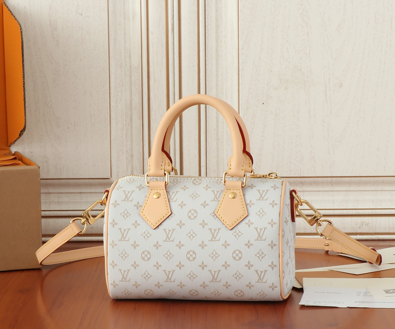 LV 24SS Speedy Bandoulière 20 M12747 20.5x13.5x12CM