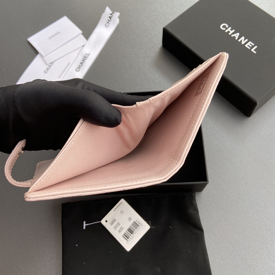 Ch*el card holder 10×14×2cm