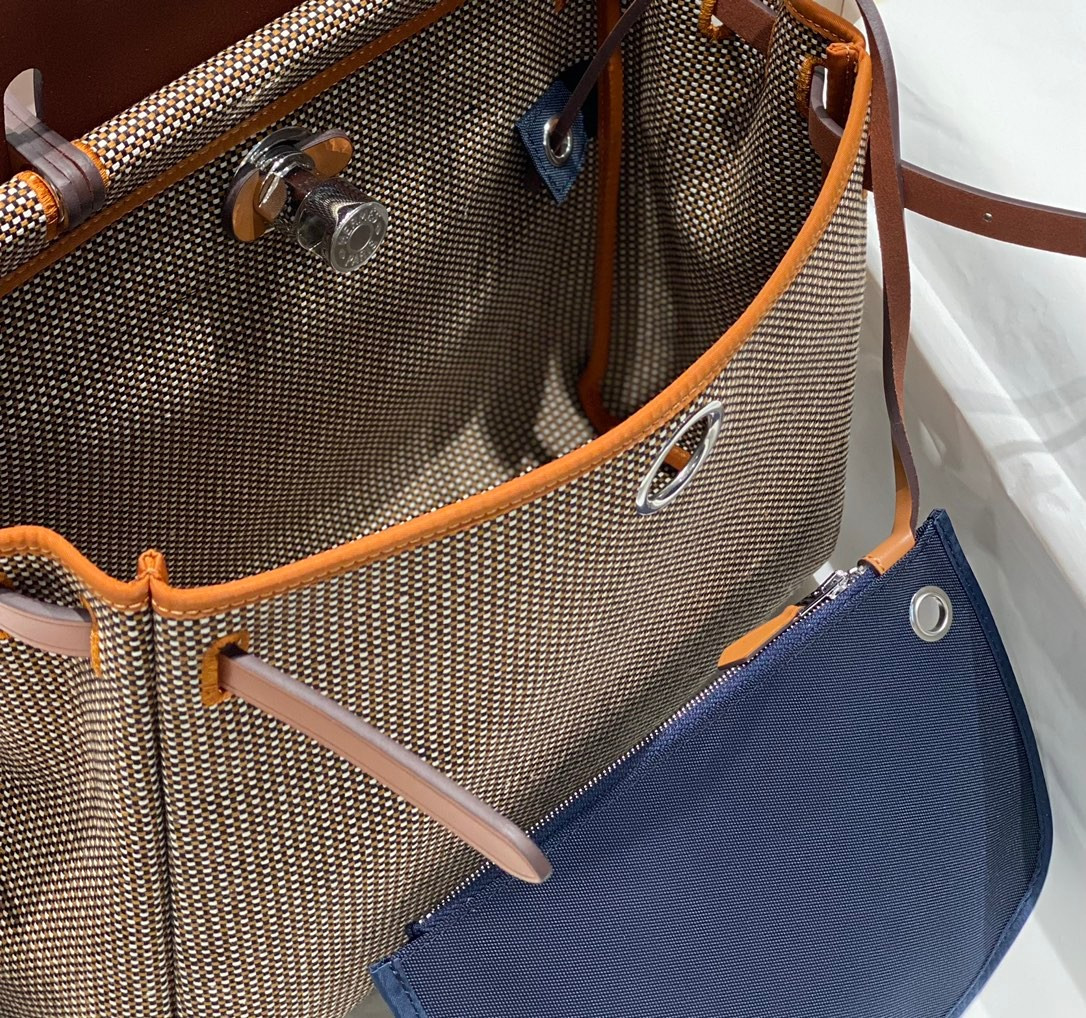 H**mes herbag 25x31x10cm