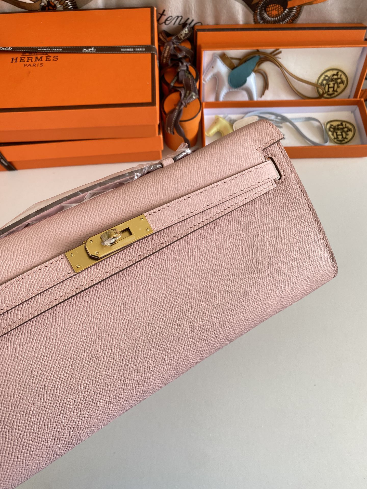 H**mes kelly cut 31cm epsom leather