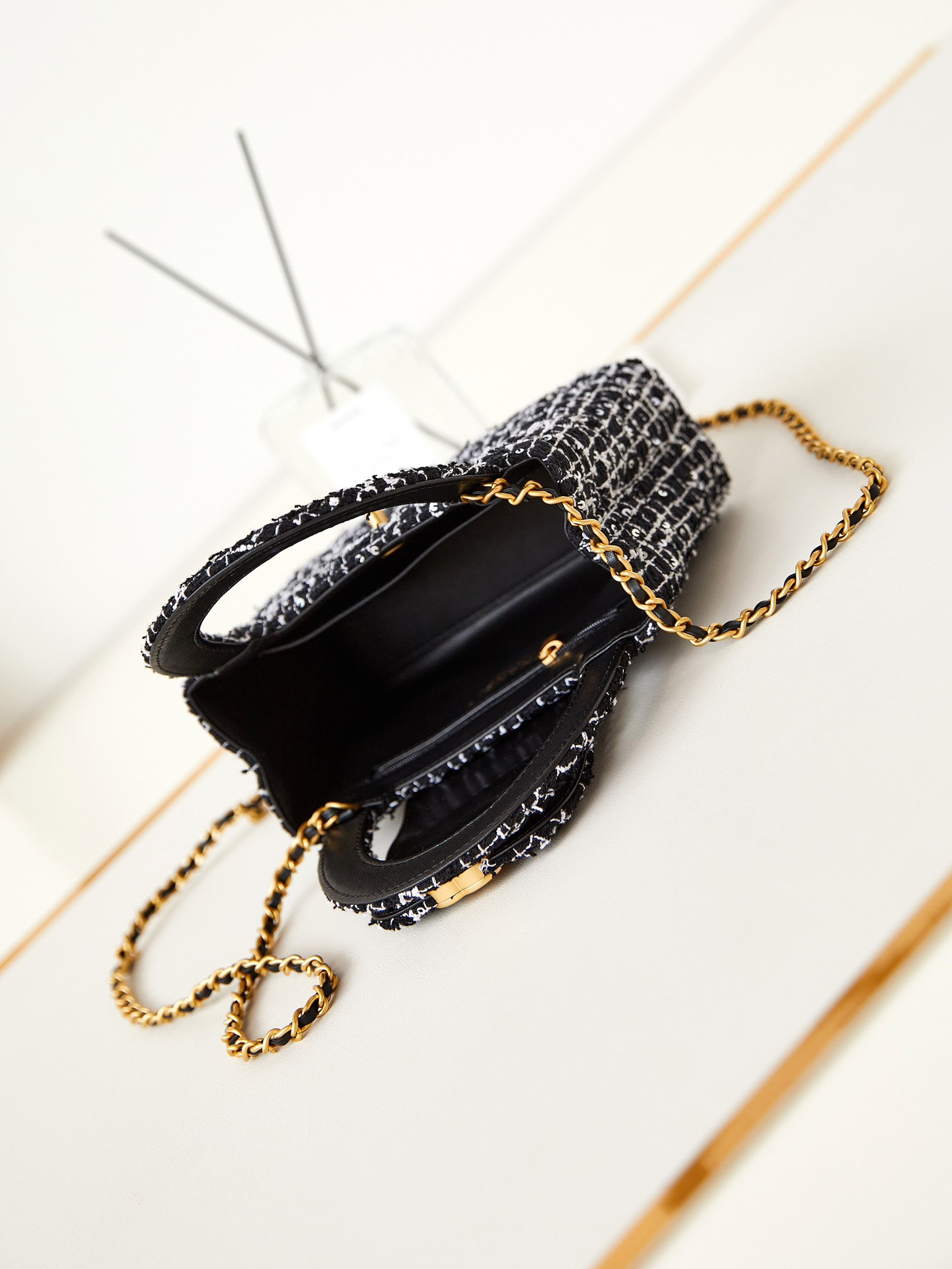 Ch*el 23k kelly 19x13x7cm