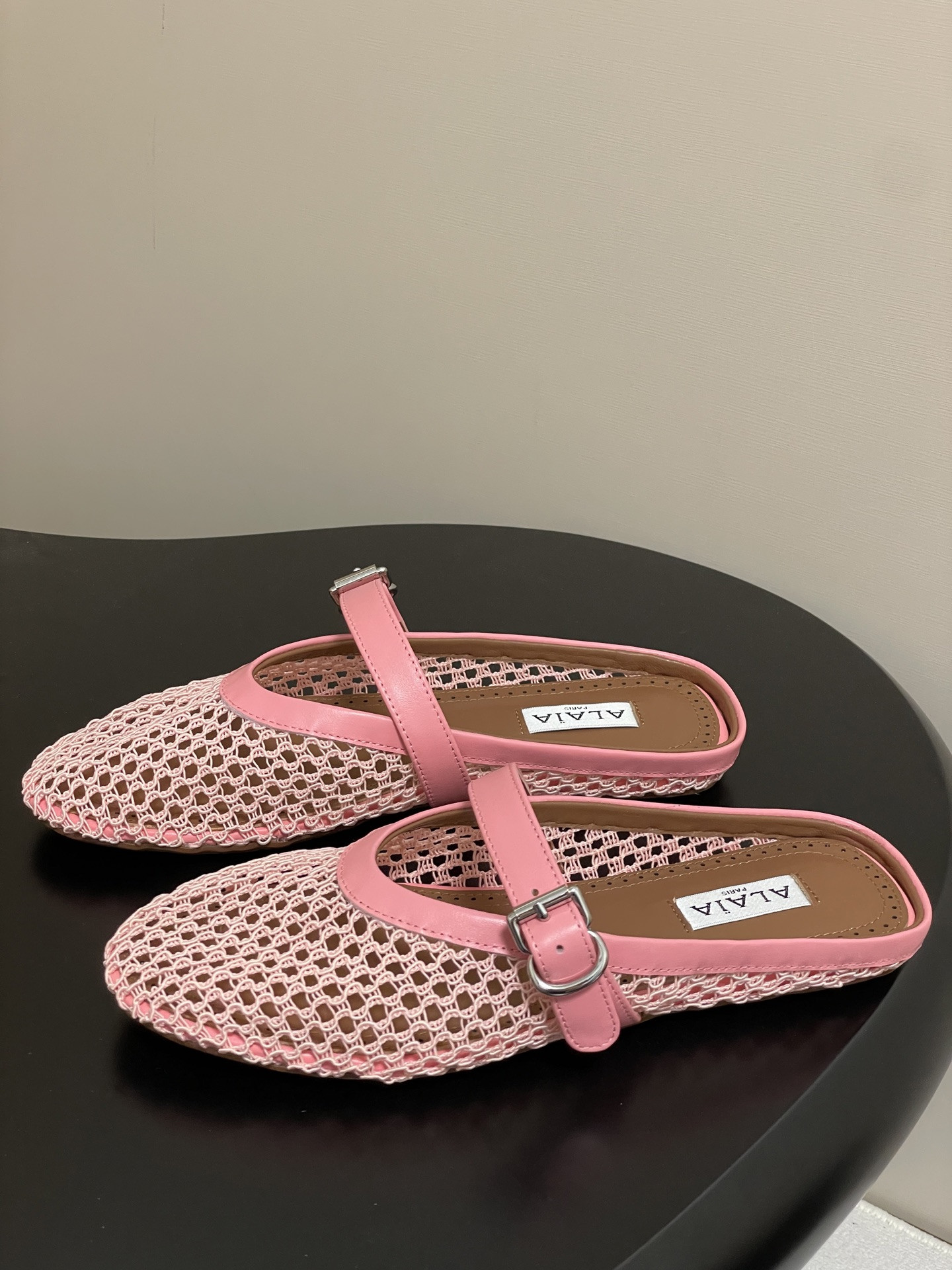 UA Alaia Flat Mules(Customized Size 7-10 days production time)
