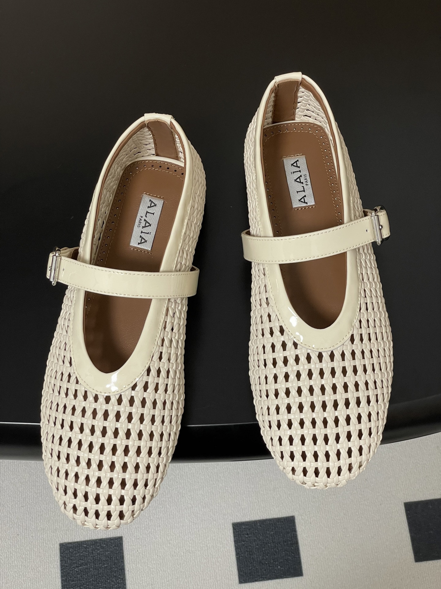 UA Alaïa BRAIDED BALLET FLATS(Customized Size 7-10 days production time)