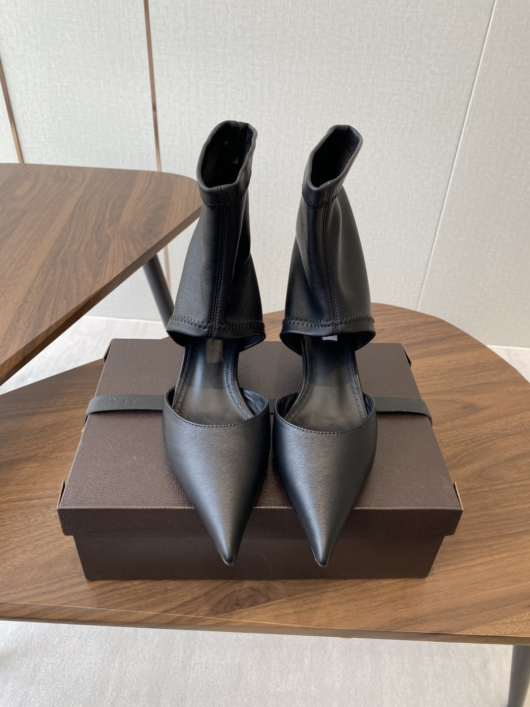 UA ALAÏA LOW BOOTS 5.5cm Heel