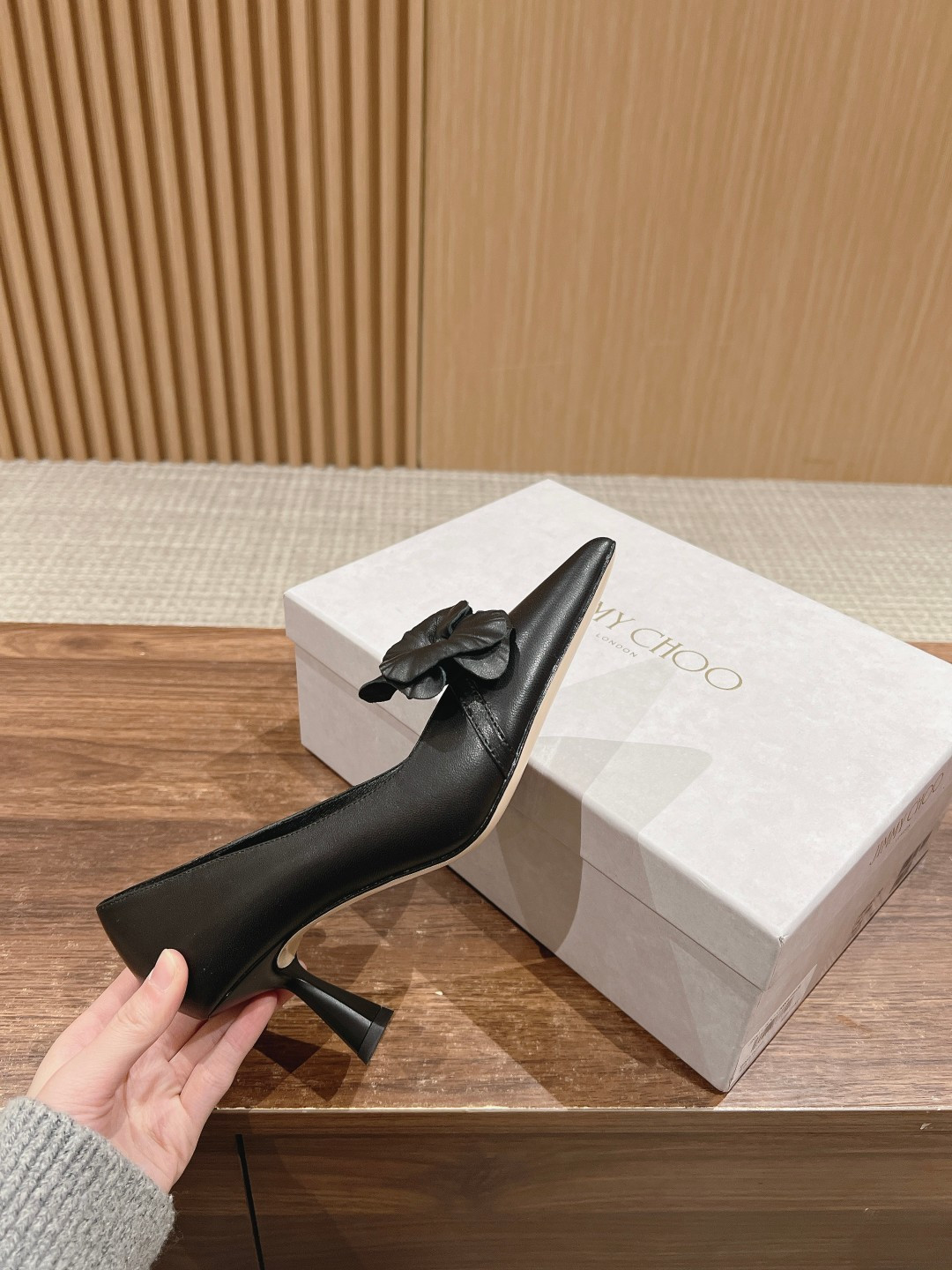 ua Ji*y Ch* rosalia flowers pumps 6.5cm